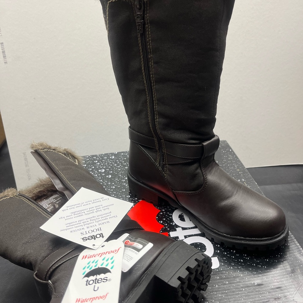 Totes Boots - Size 7 - Brand new in box - Picture 7 of 9